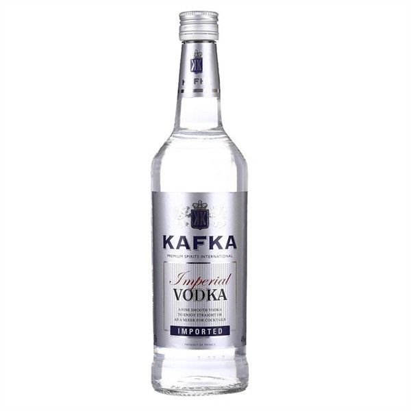 750ml Vodka Glass Bottle